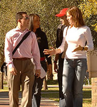 Students Walking