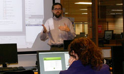 Jeff teaching Short Course