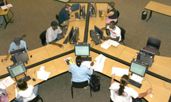 Computing area in Library