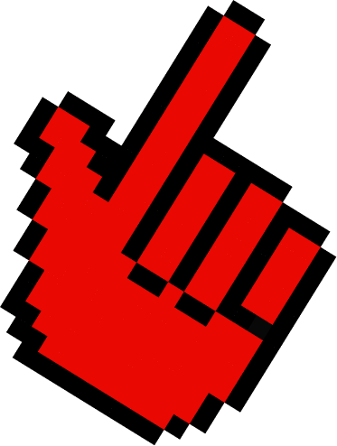 Pixel art Guns Up.