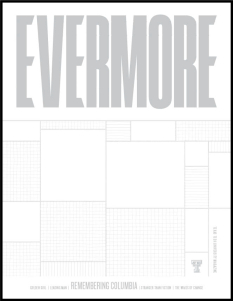 Evermore: Issue 3 Cover features a minimalist silver grid.