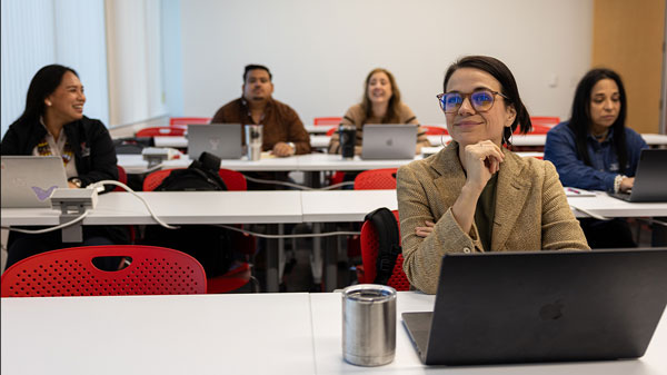 students in classroom