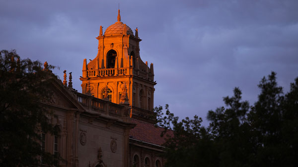 Bell Tower At Dusk