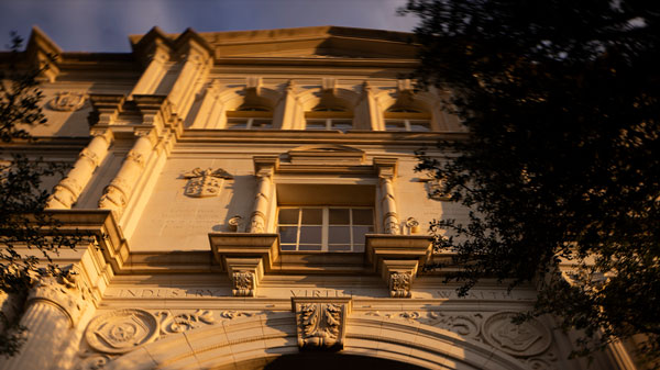Texas Tech Administration Building Facade