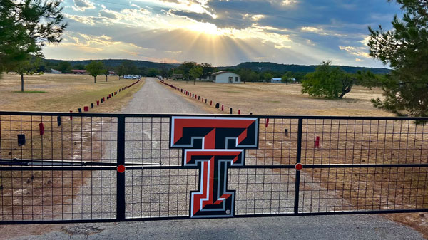 entry gate at TTU Junction campus