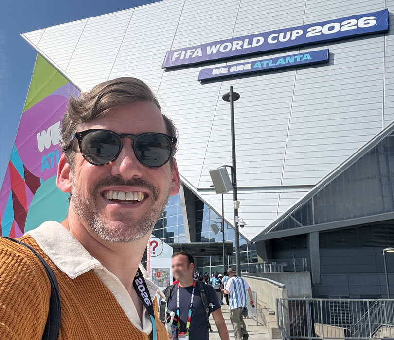 Jon Arnold at the World Cup