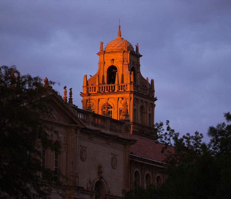 Bell Tower At Dusk