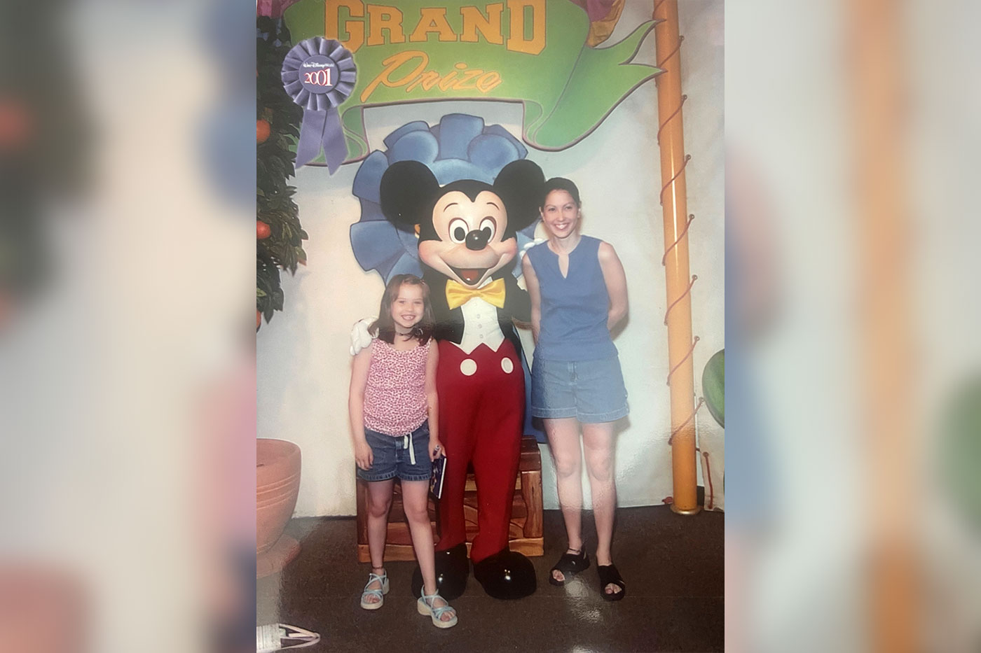 Akiko and Ailey visit Disney World