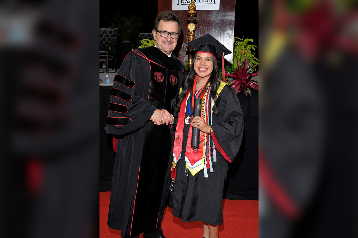 President Schovanec and Dulce
