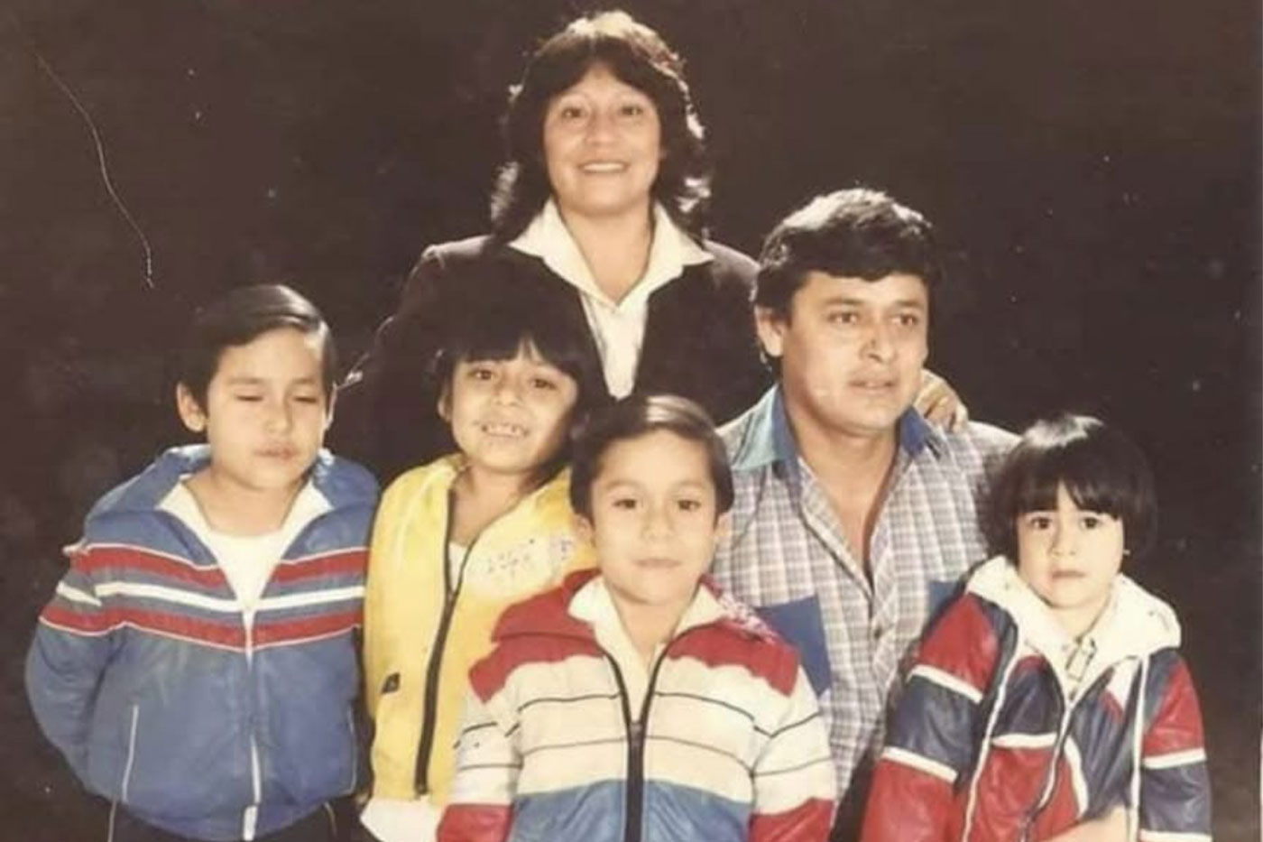 Luisa's Family as a child
