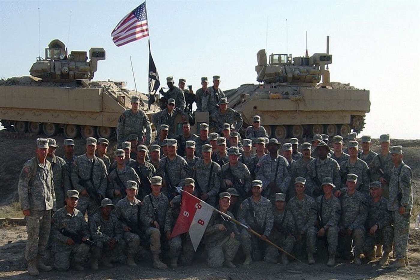 Troop 2 platoons and support