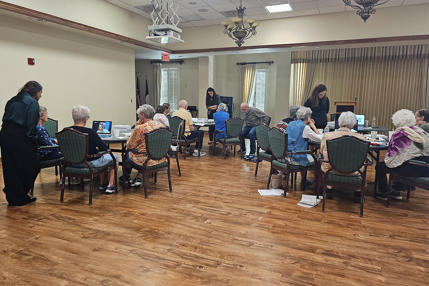 Basdogan and her graduate students were able to explore intergenerational learning through her research grant.