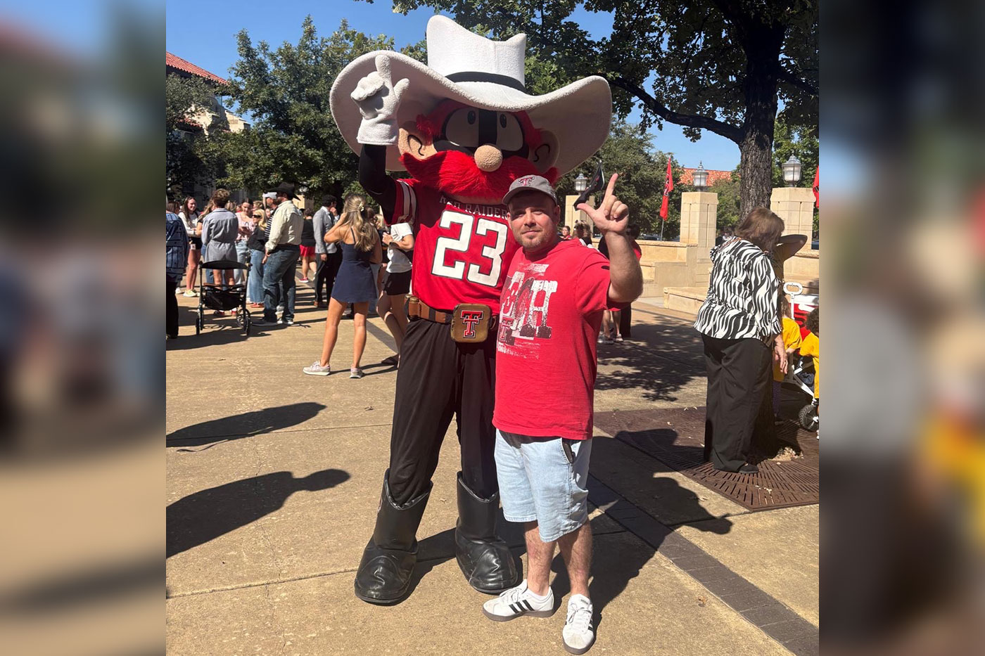 Nathan with Raider Red