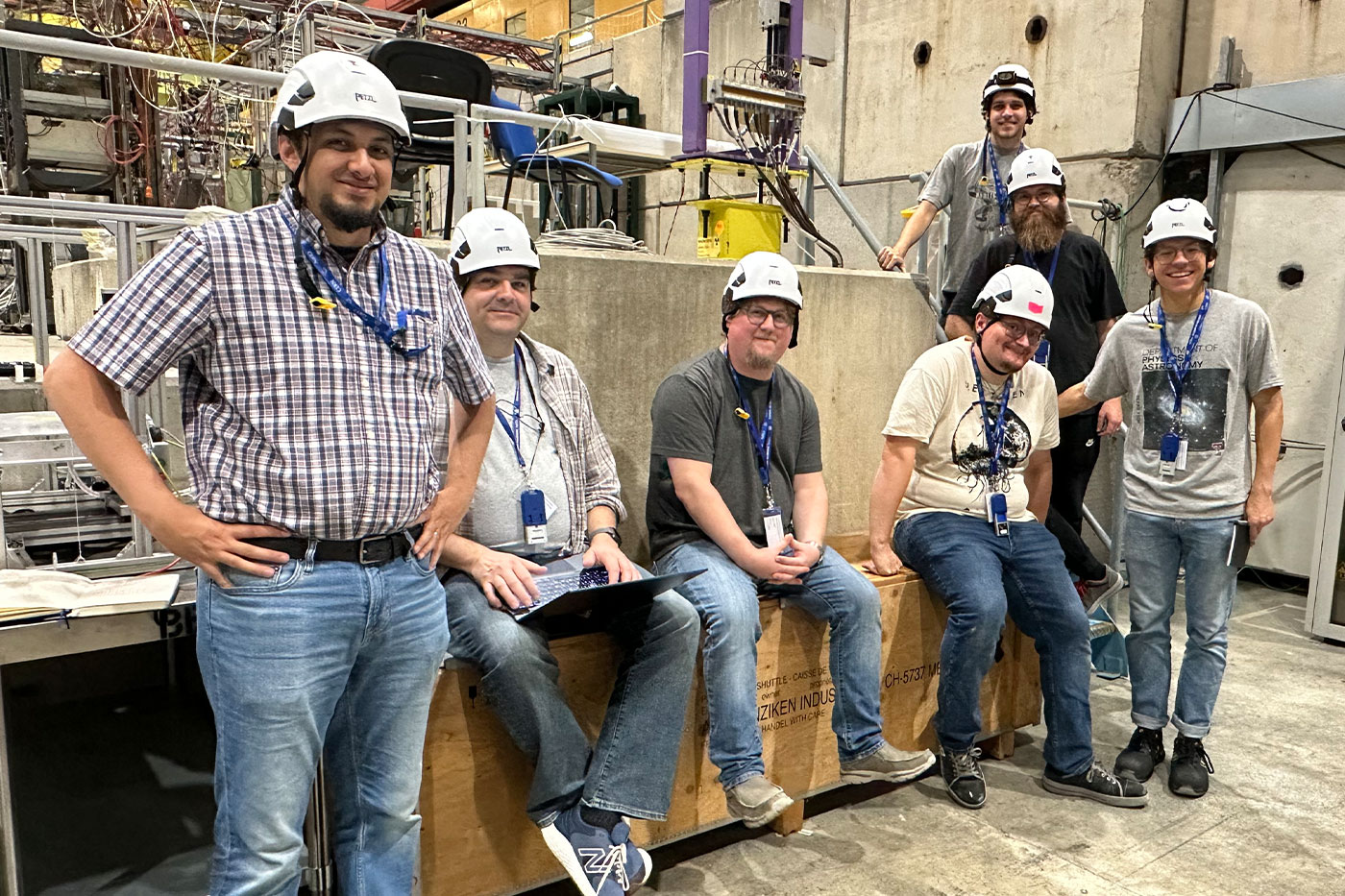 Slokenbergs (far right); Madrid, Jordan Damgov, Mitch Kelley, Vetters, Xander Delashaw, Miles Harris