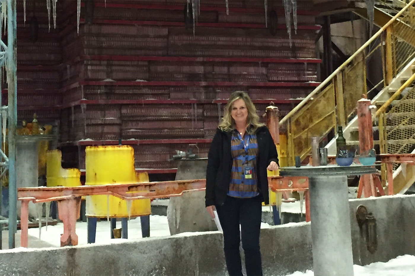 On the set of Guardians