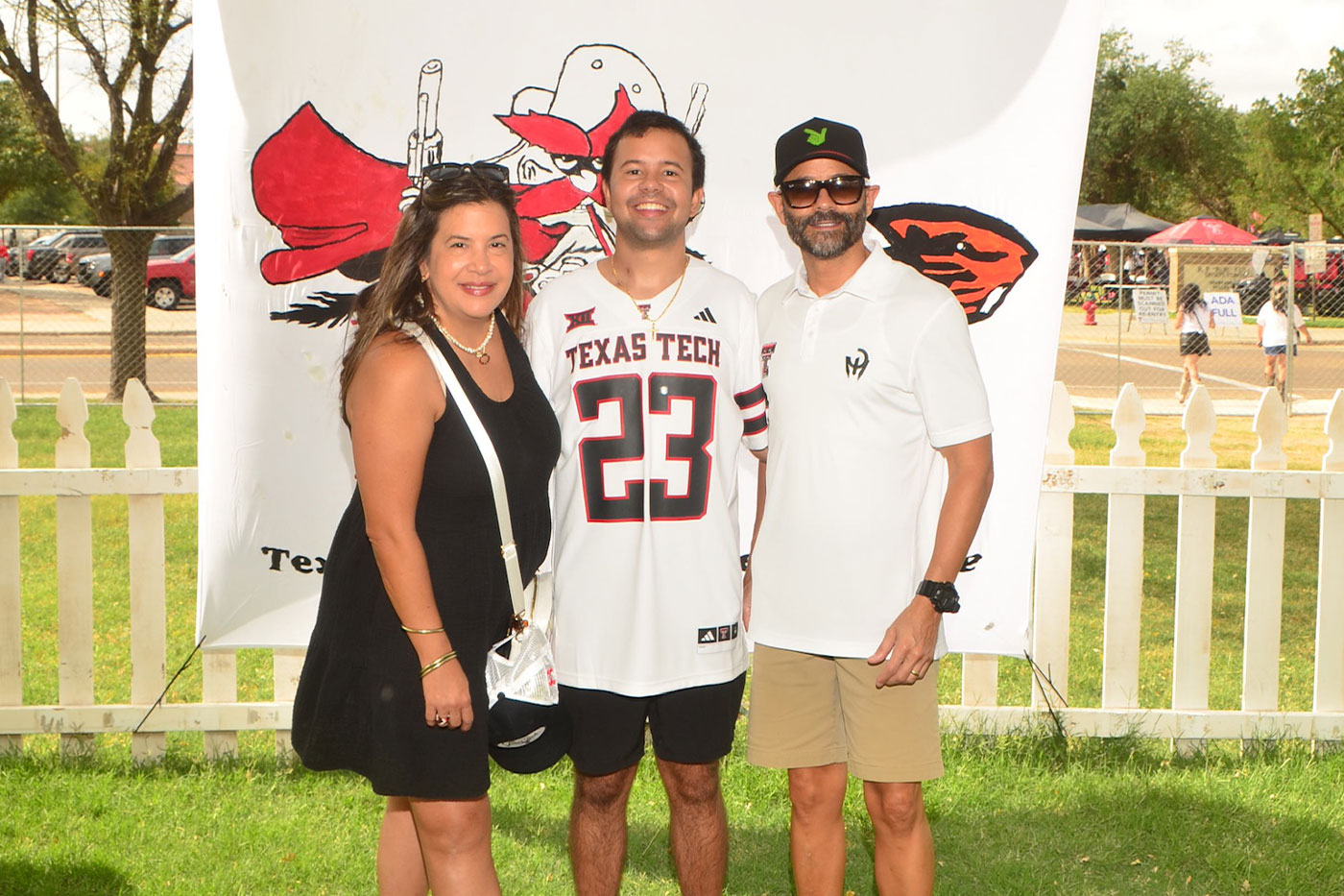 Aaron and his parents