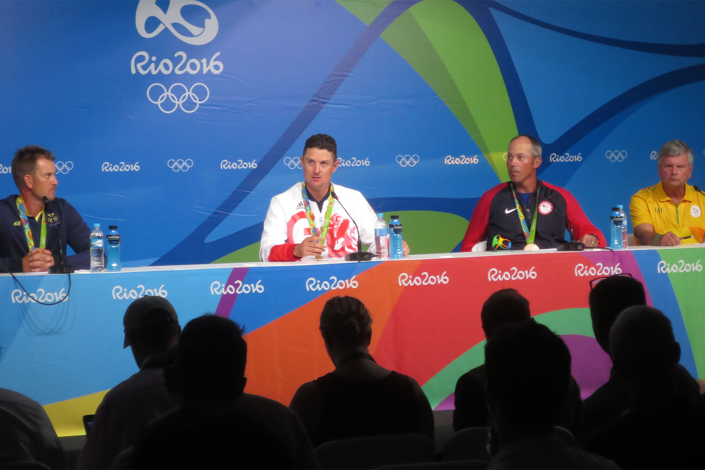 Bob at Rio presser