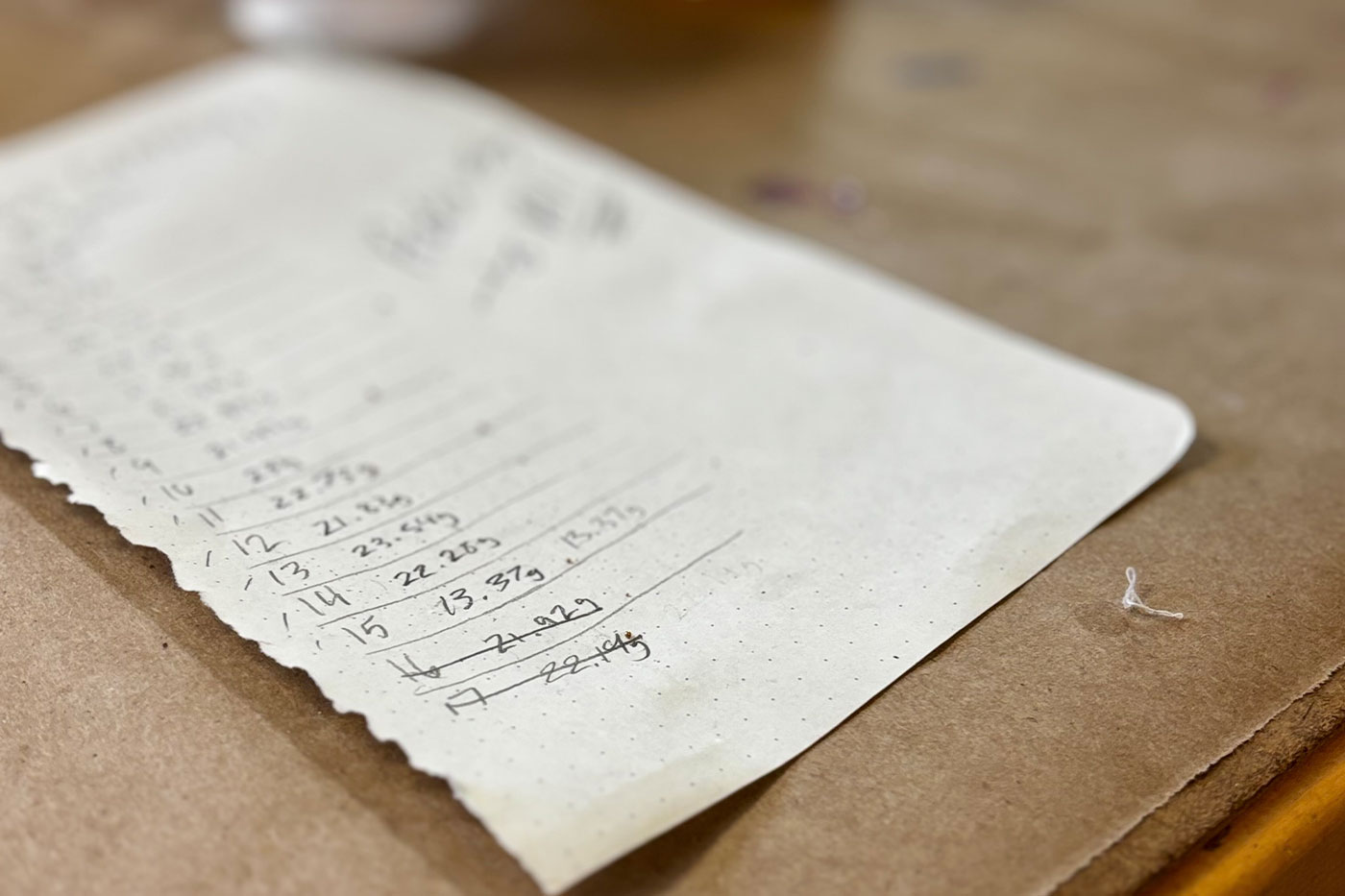 projects notes
