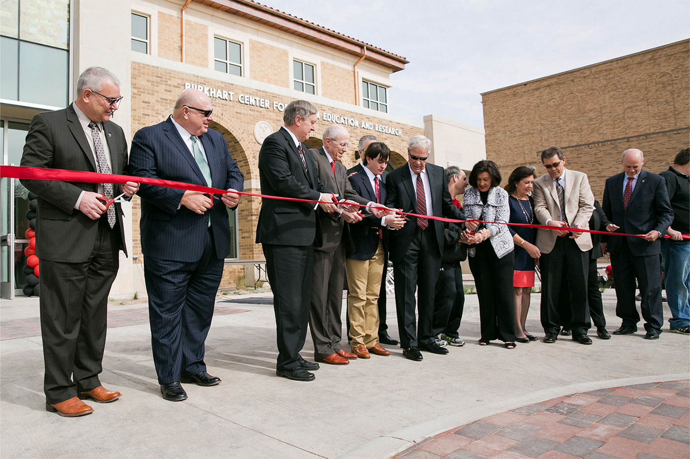 Burkhart Center for Autism ribbon cutting