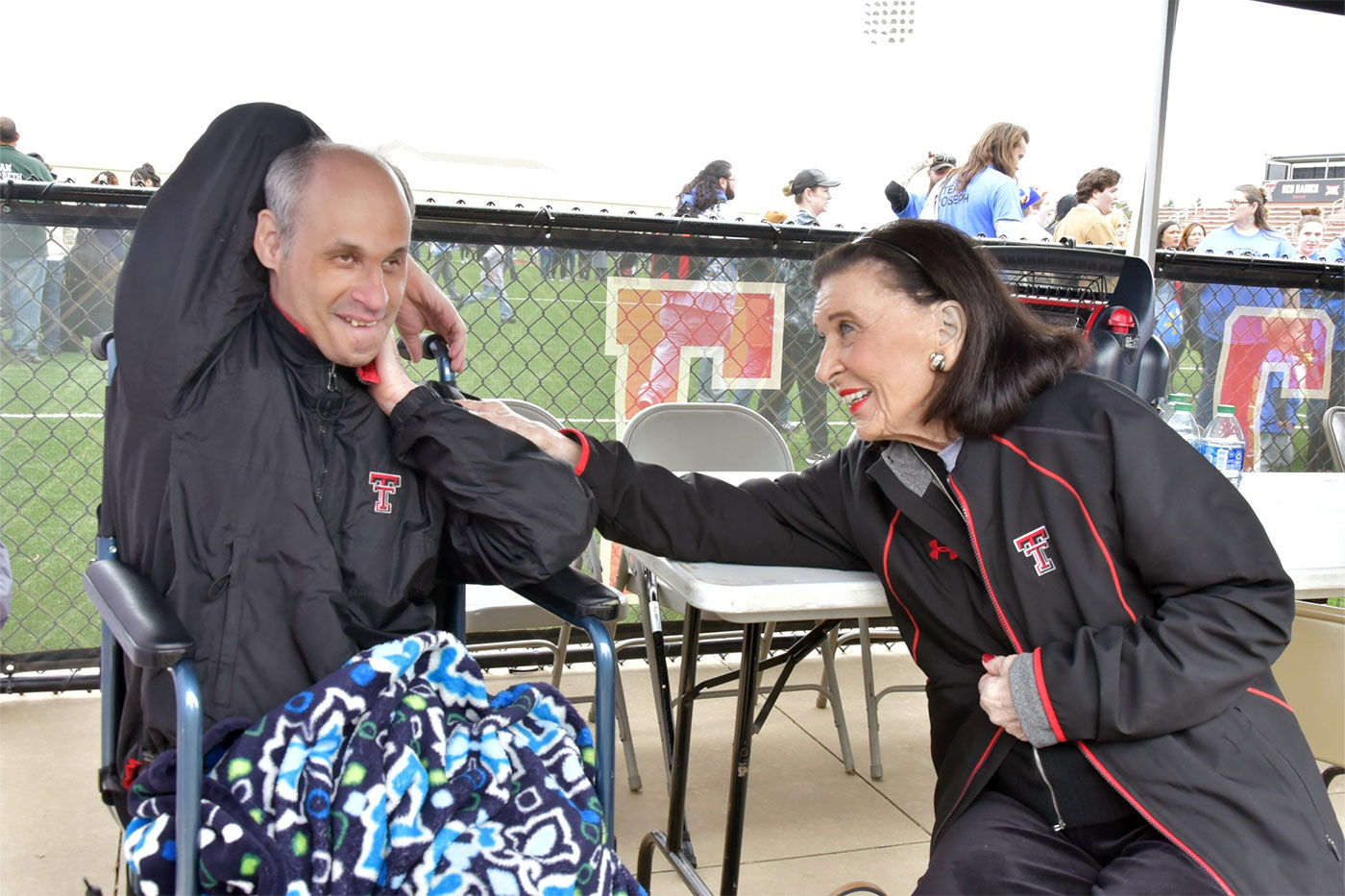 Collin and Jere Lynn at the annual Burkhart Walk for Autism.