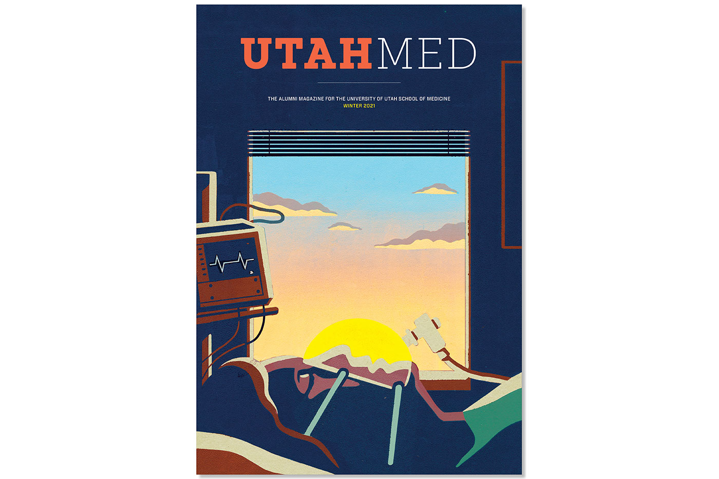 UtahMed, Winter 2021 Illustration by Pete Ryan