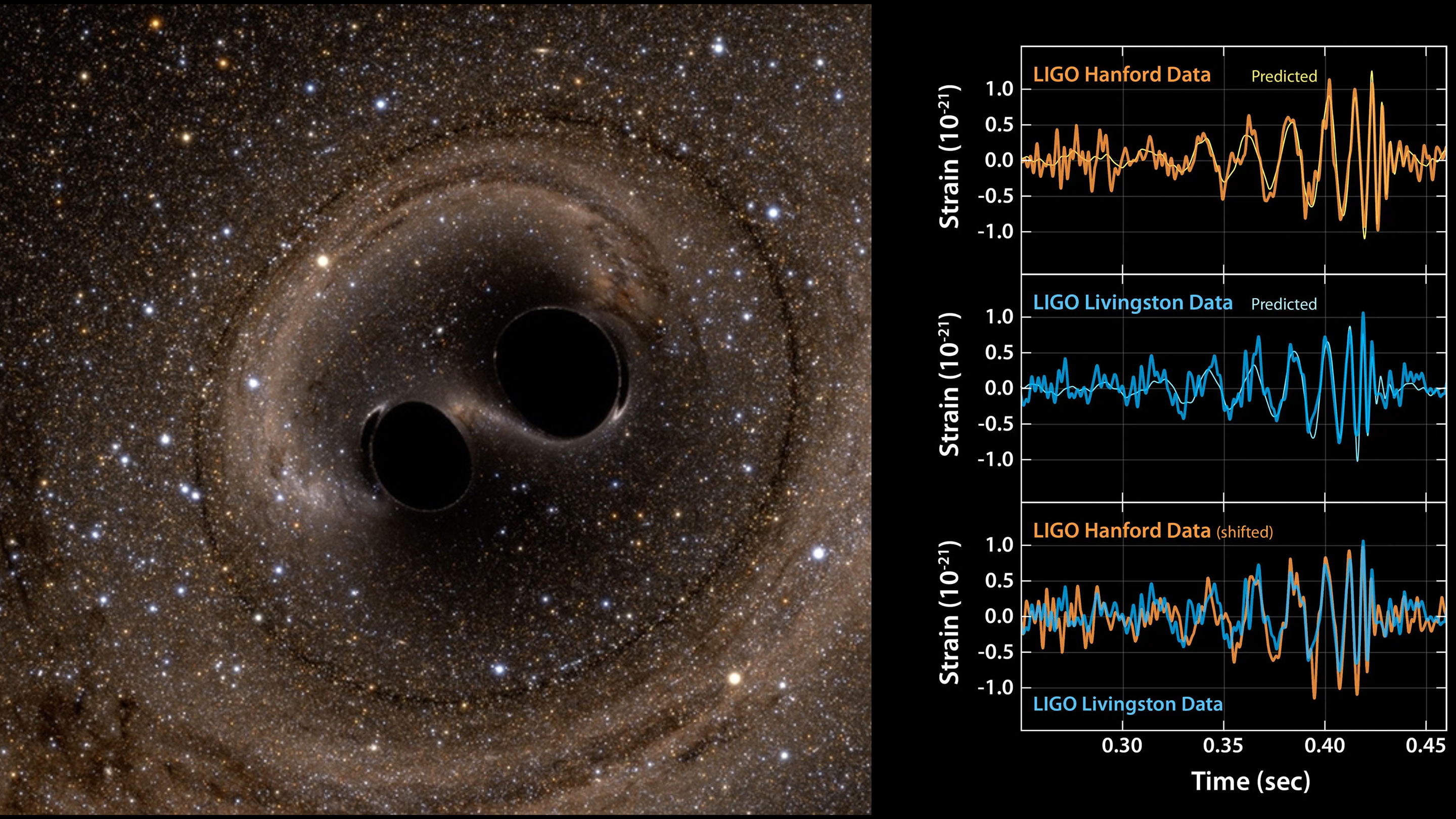 merging of two black holes