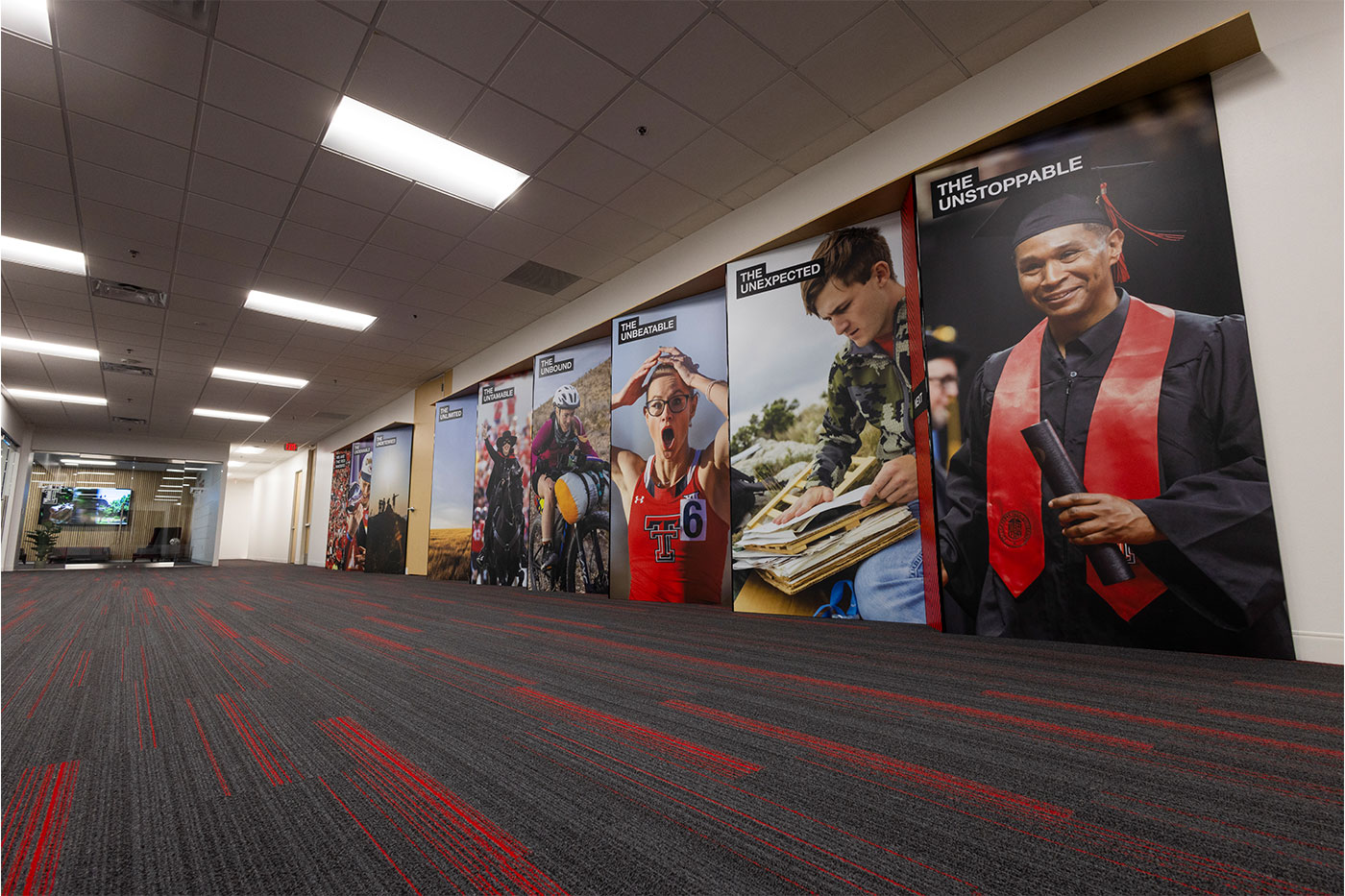 Hallway of photos