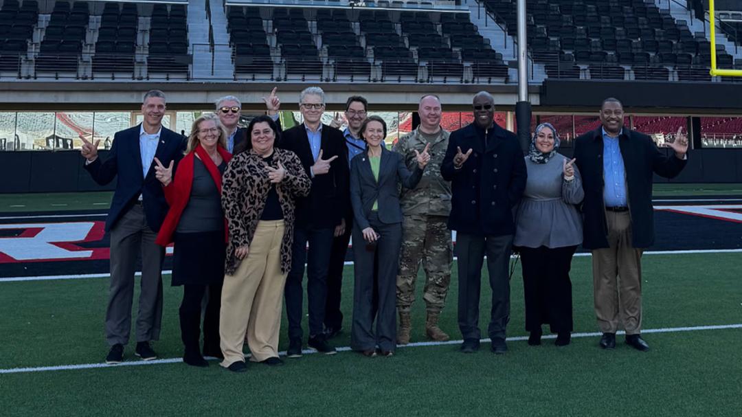 Texas Tech Gives Partners Tour of Research Capabilities