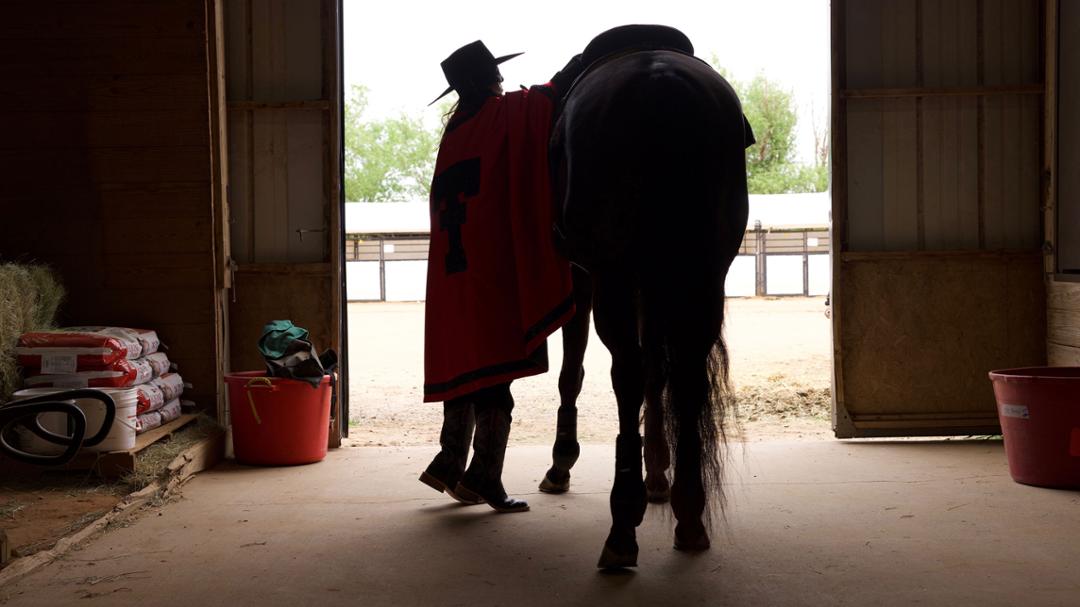 Texas Tech Welcomes New Mascots at Transfer of Reins and Passing of Guns Ceremony