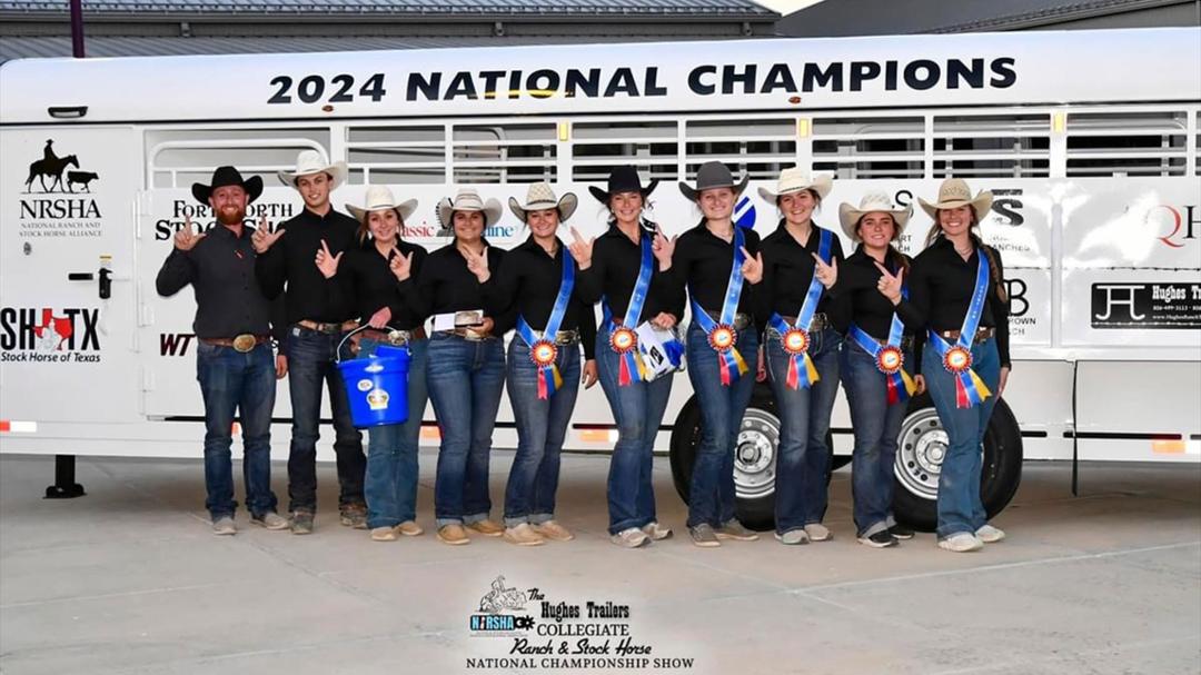 Texas Tech Wins Fourth Straight Ranch Horse National Championship