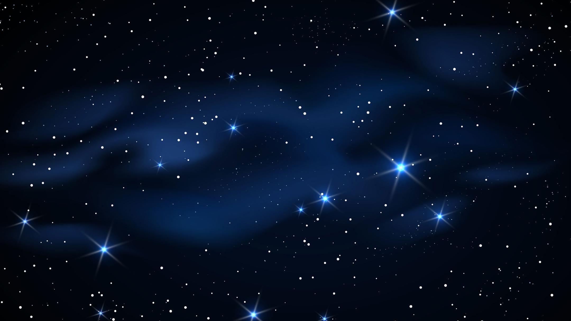 stars against a night sky