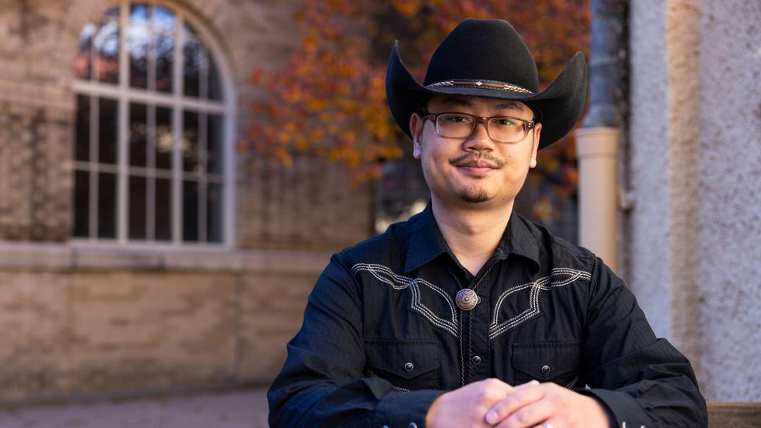Doctoral Student Uses His Passion for Ranching to Advance Climate Research