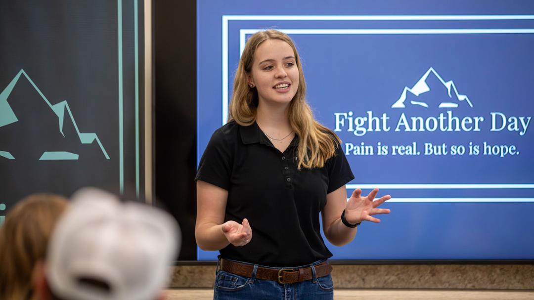 Texas Tech Student Helps Break Mental Health Stigma