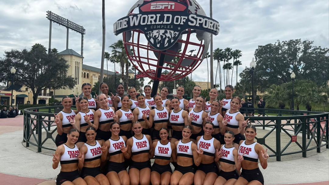 Texas Tech Pom Squad to Represent U.S. in ICU World Championships