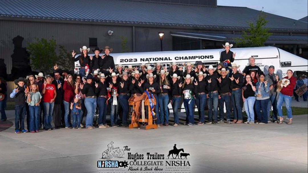 Texas Tech Ranch Horse Team Wins Third Straight National Title